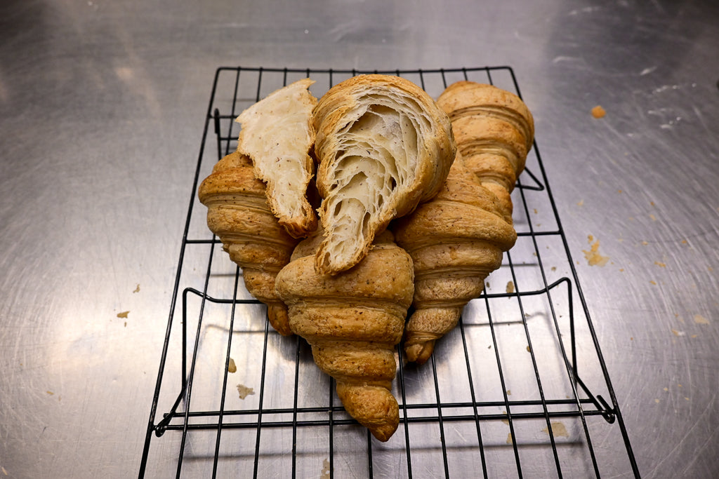 Cornetto con farina di grano saraceno, miele e zucchero integrale