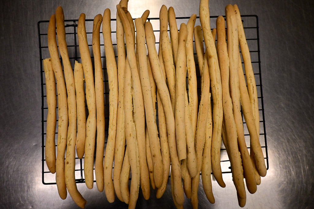 Grissini alle spezie croccanti e friabili