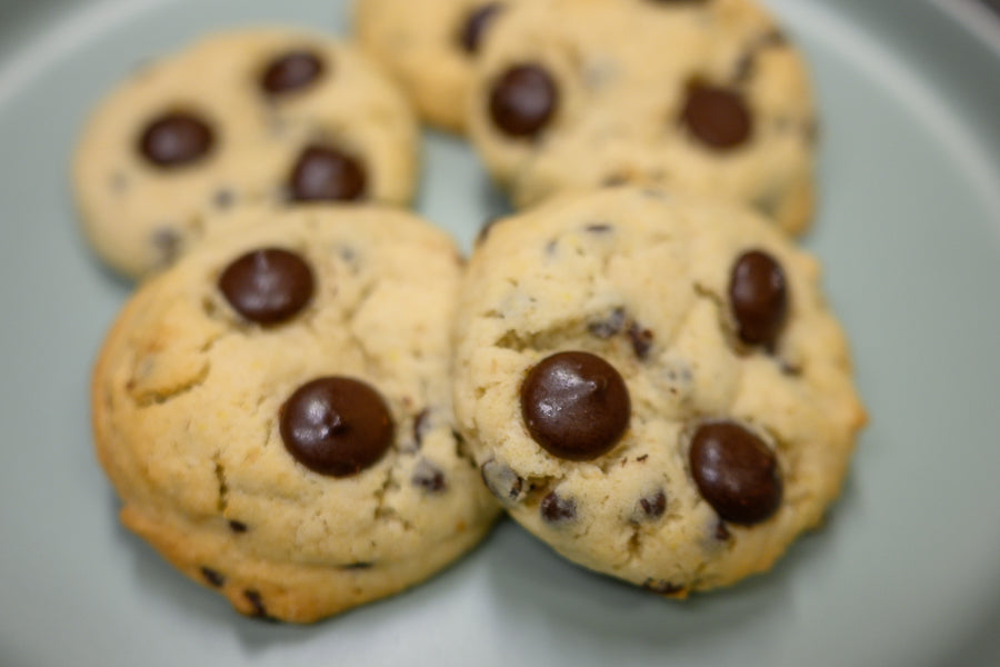 Cookies vegani al cioccolato