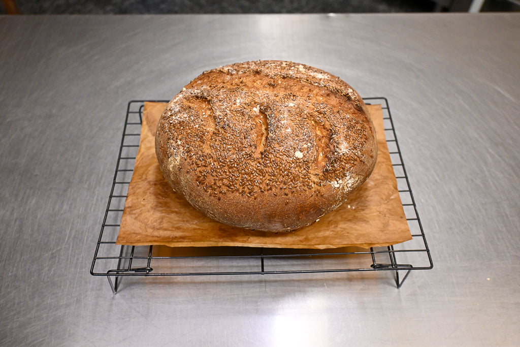 Pane con scarti del rinfresco di lievito madre di grano saraceno