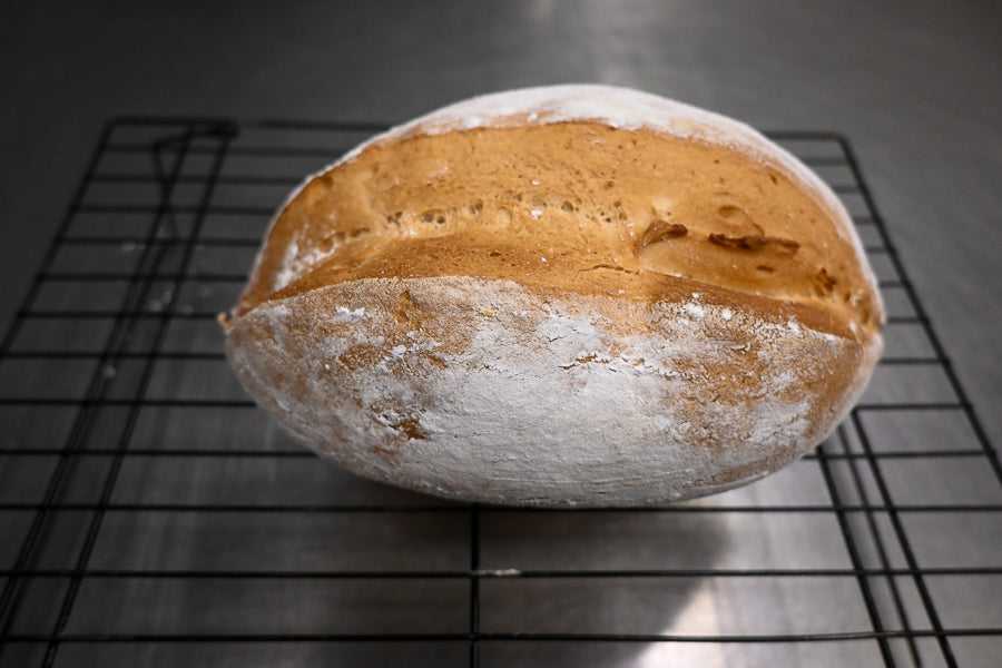 Pagnotta a lievitazione veloce diretta, con sorgo e farina di riso