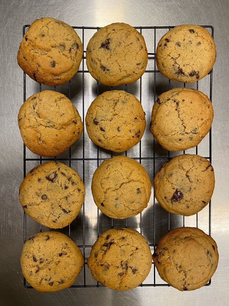 100% Vegan Choco Chip Cookies senza mais