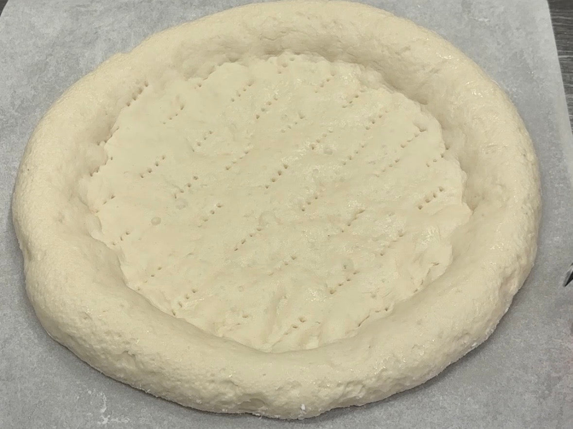 Basi precotte per pizza con lievitazione diretta a breve fermentazione