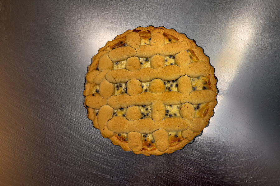 Crostata morbida ricotta e cioccolato