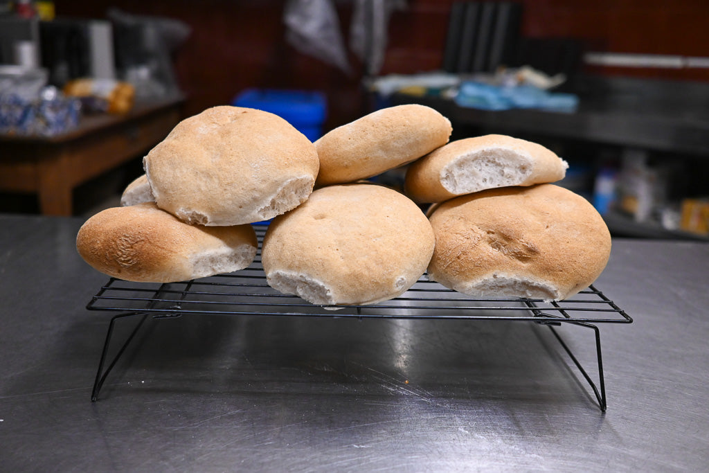 Focaccine con farina di sorgo