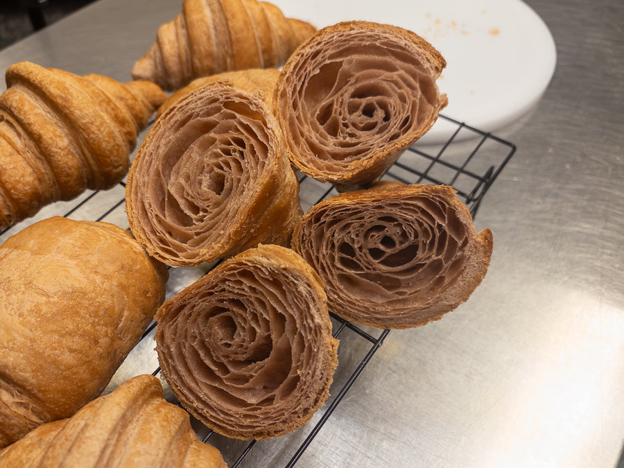 Croissant al cacao