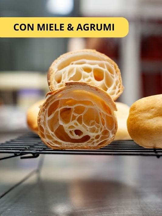 Cornetto all'italiana miele e agrumi