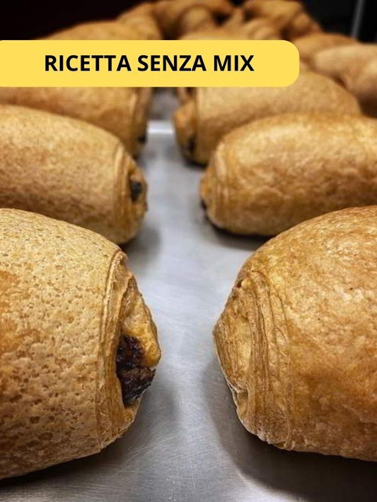 Fagottino al cacao con cioccolato
