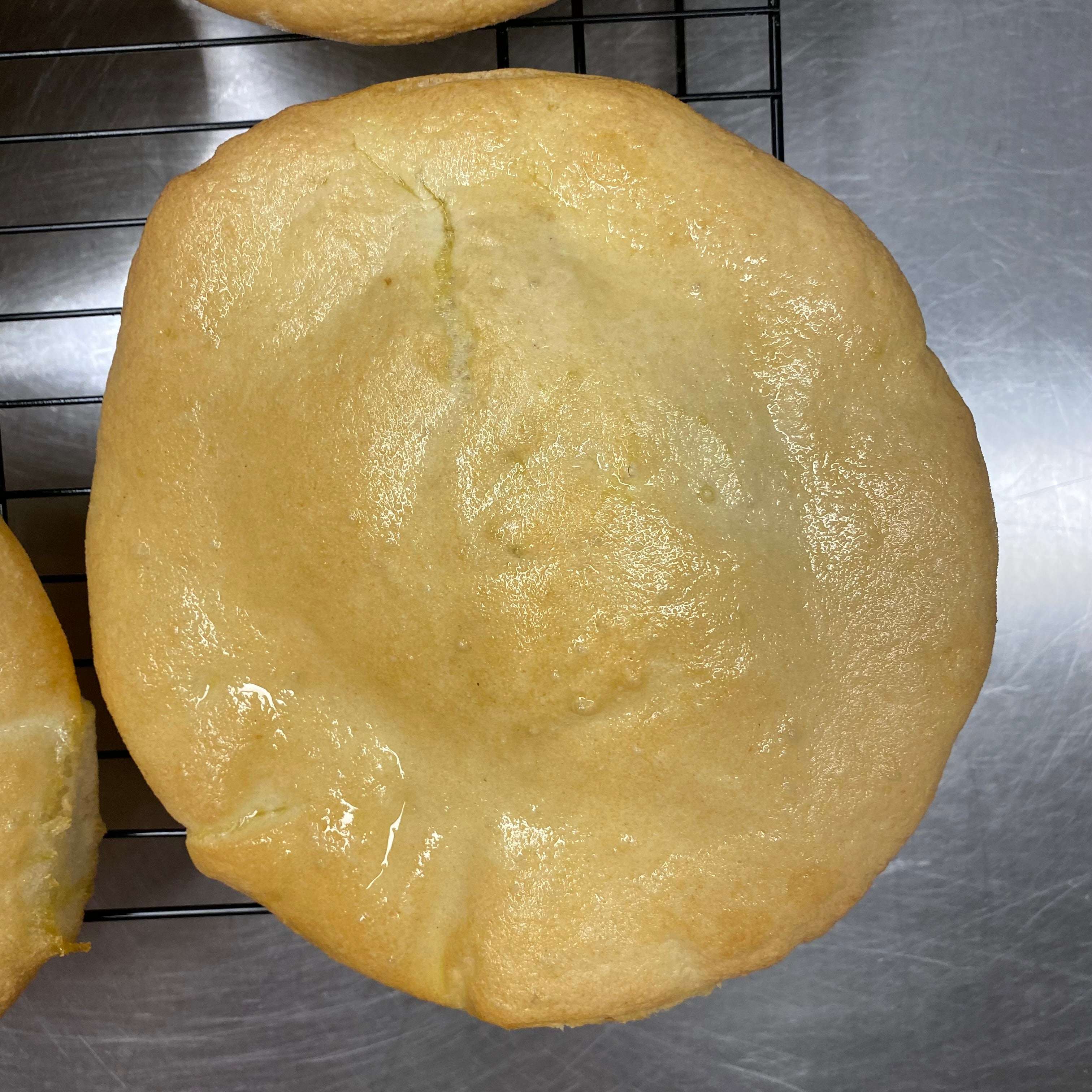 Focaccia bread with extra virgin olive oil